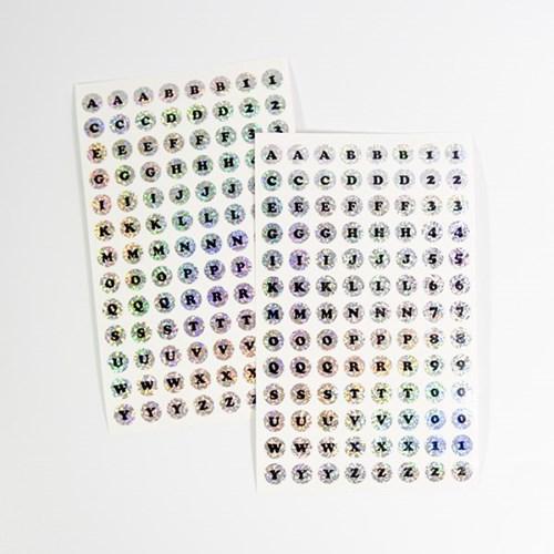 레트로원형스티커 ver.홀로그램