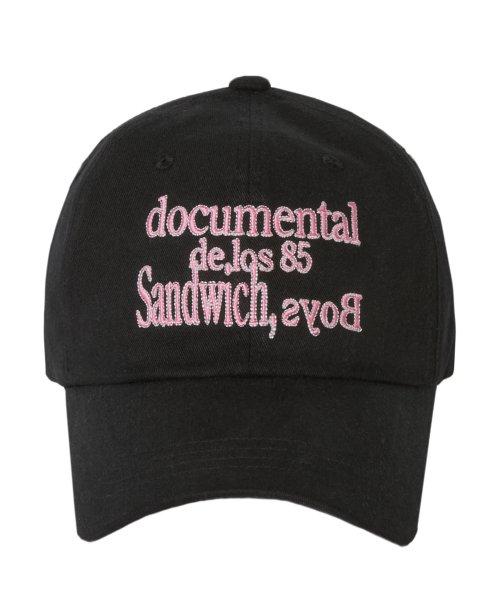 샌드위치 보이즈 볼 캡 [블랙]