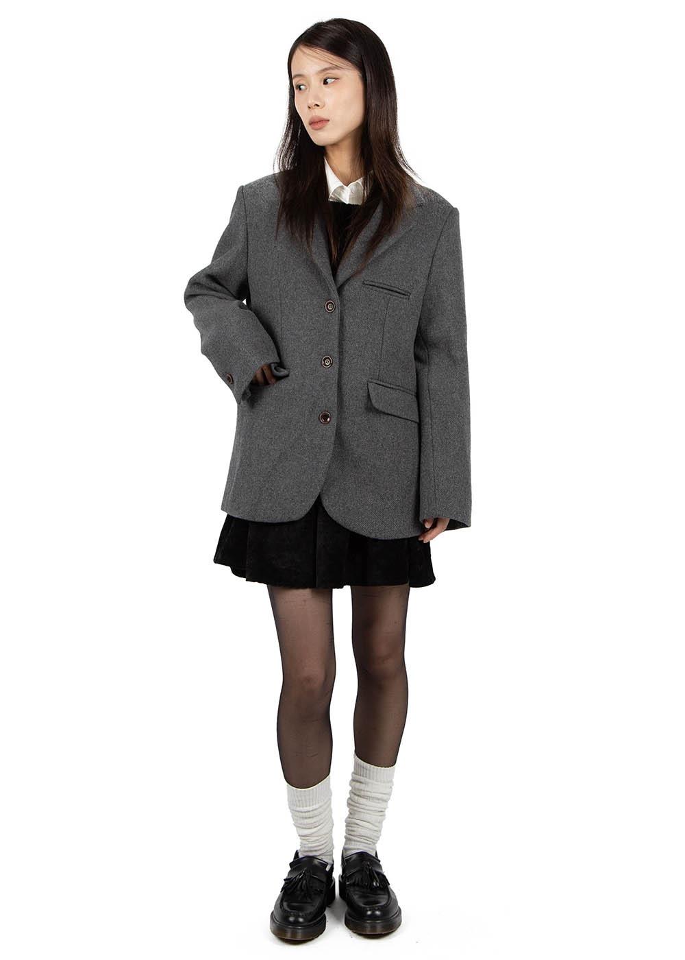 CLASSIC WOOL-BLEND JACKET