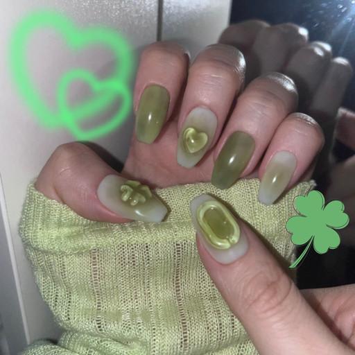 🍀럭키 클로버 네일🍀