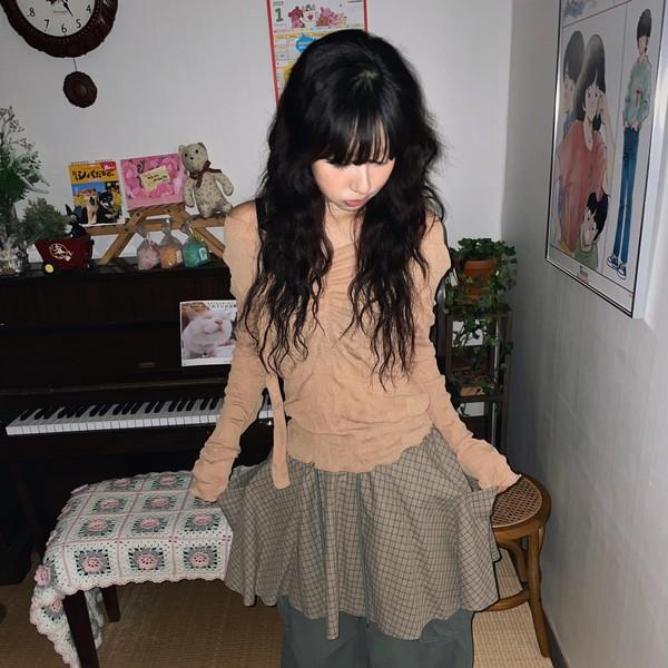 (4color) 링클 머플러 셔링티