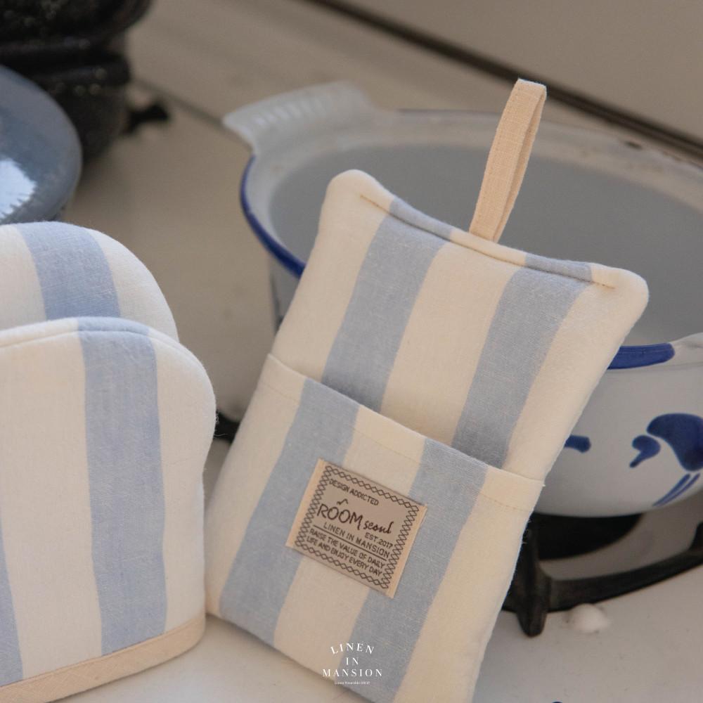 sugar kitchen linen glove, pot holder 주방 오븐 냄비 린넨장갑, 팟홀더 1P