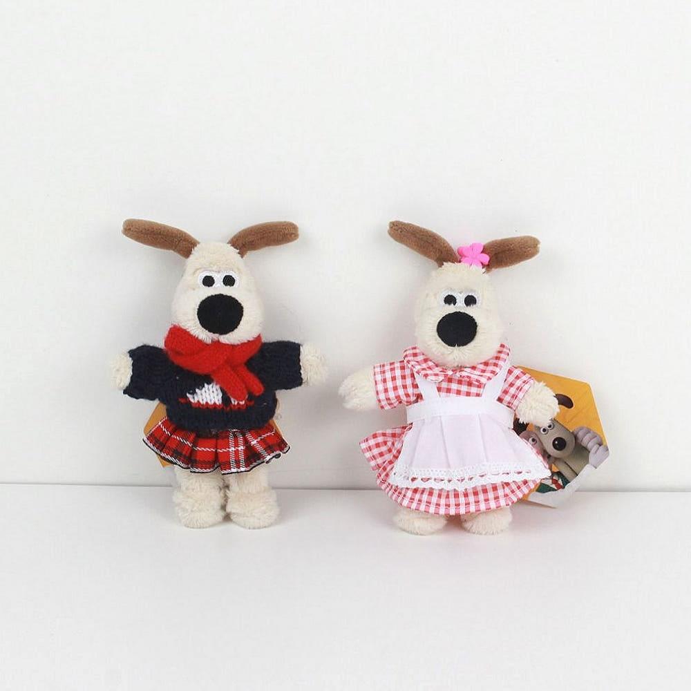 (공식정품) 12cm 월레스와 그로밋 인형 백팩 가방 차키 키링 열쇠고리 선물