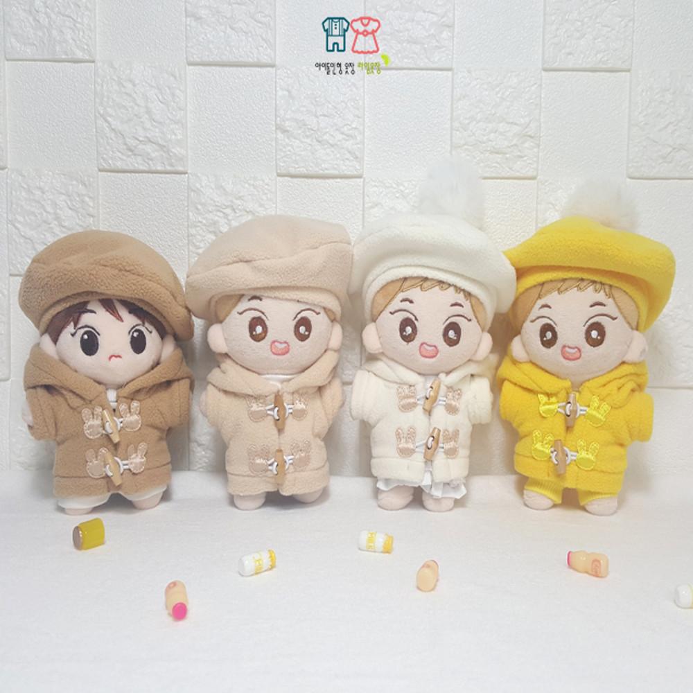 [아이돌인형옷 라임옷장] 후드 떡볶이 코트 ,엑소인형옷,20cm인형옷,떡코,아이돌인형옷장