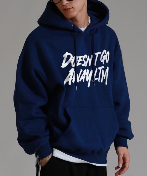 더즌트 LTMT 오버 후디_블루