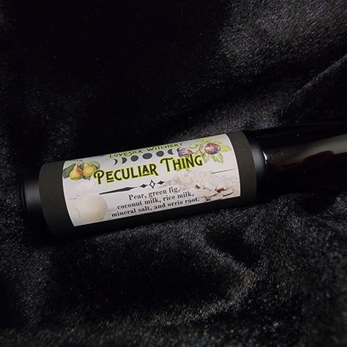 Peculiar Thing Perfume - green fig, rice milk, and mineral salt