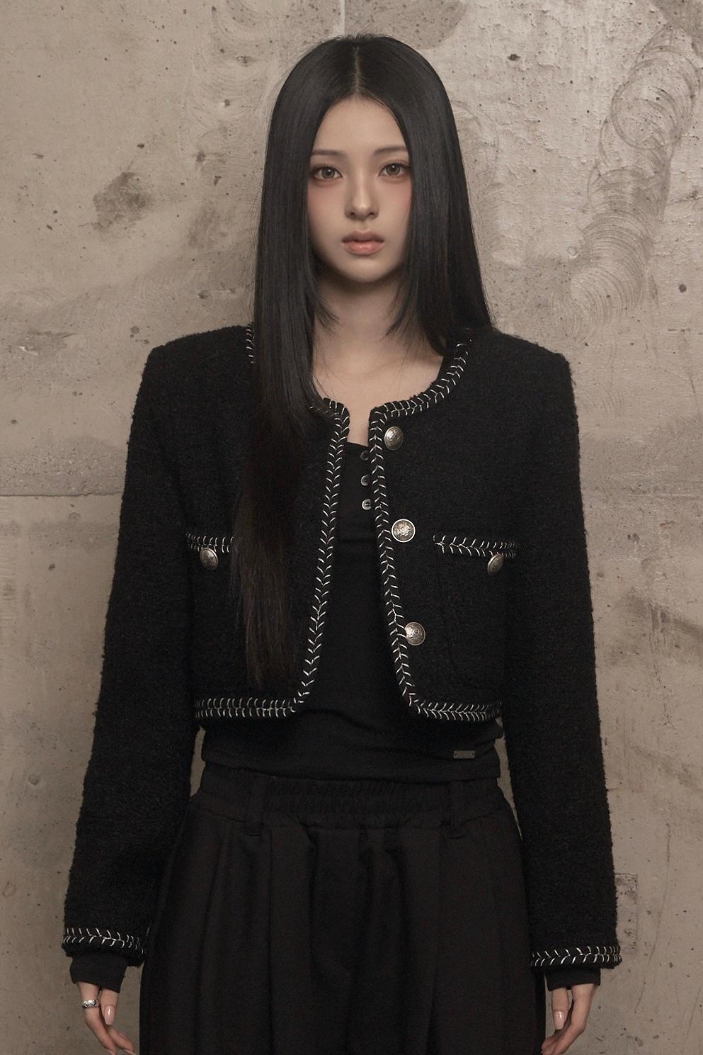 Atelier Tweed Jacket (black)