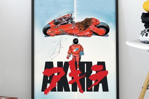 아키라 1988 AKIRA 인테리어 포스터 브로마이드 액자