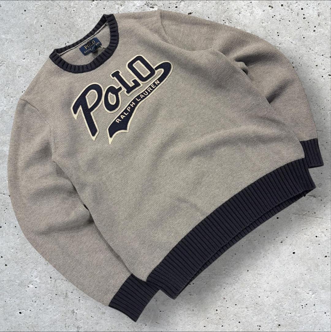 [L] 폴로 랄프로렌 로고 니트 스웨터 C14 | 후루츠패밀리