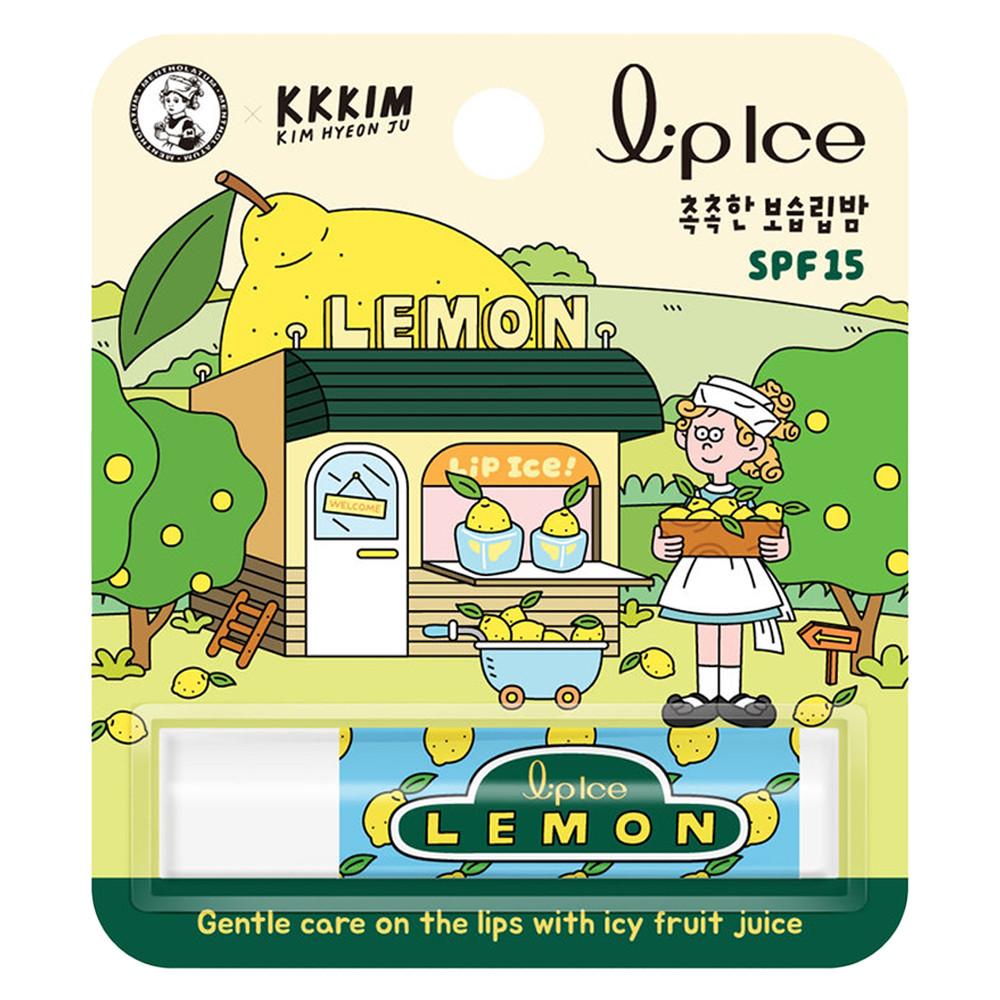 멘소래담 립케어 립아이스 SPF15 레몬향 립밤 자외선차단
