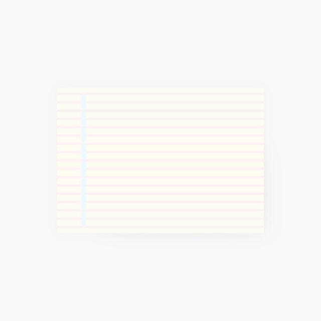 Memopad, Spring Stripe