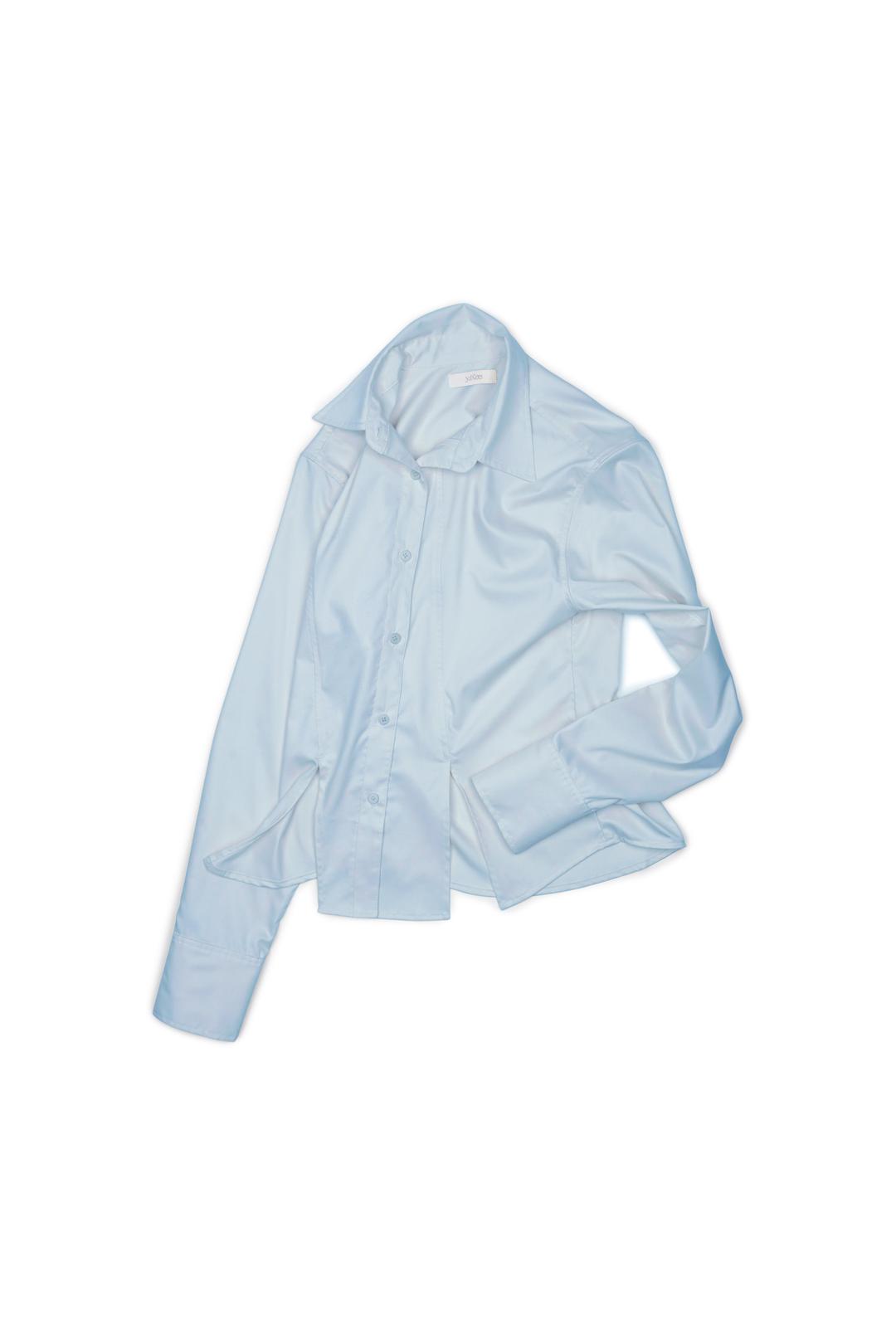 Sienne Slitline Slim Shirt Blue