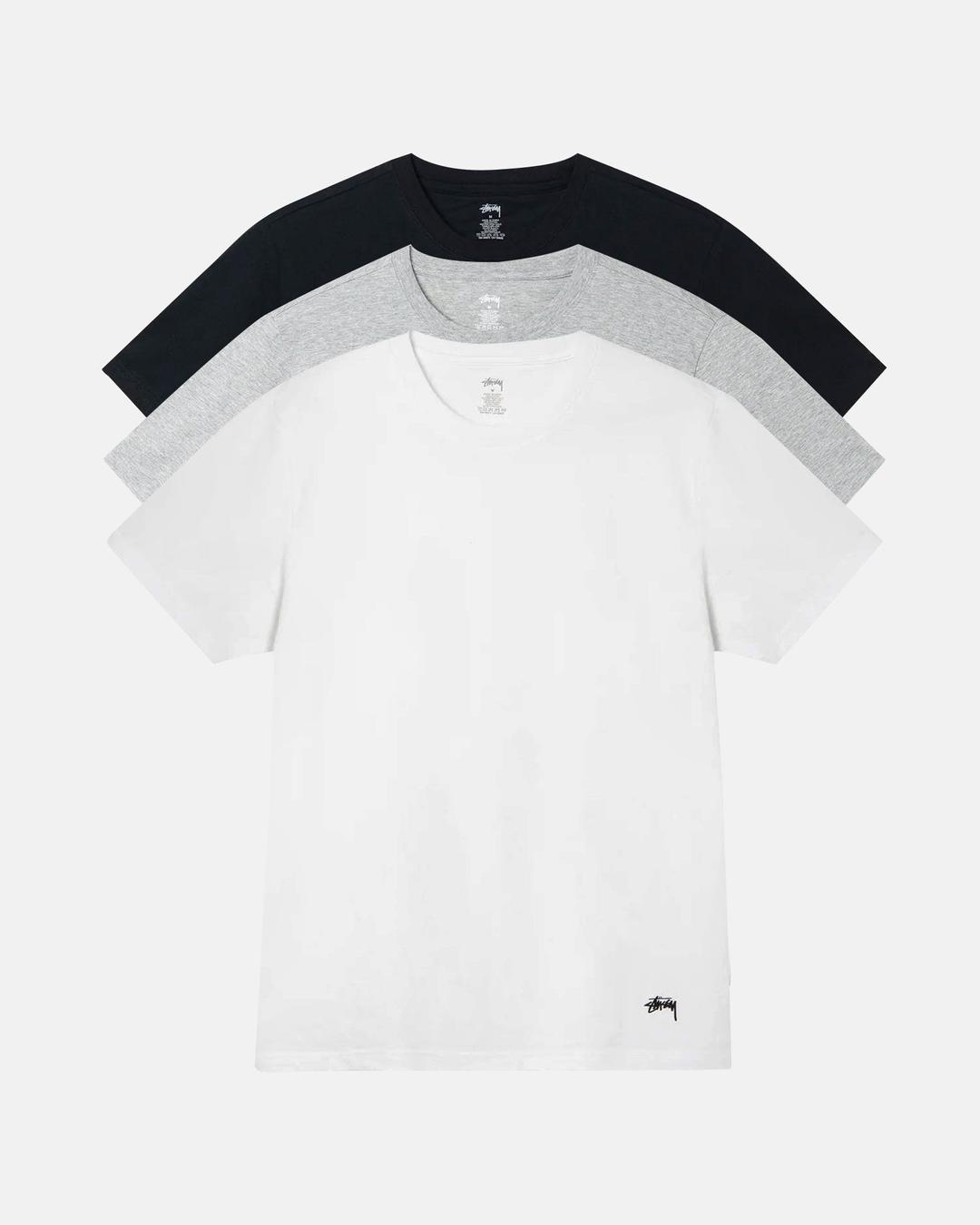 STÜSSY UNDERSHIRTS MULTIPACK - Multi / S