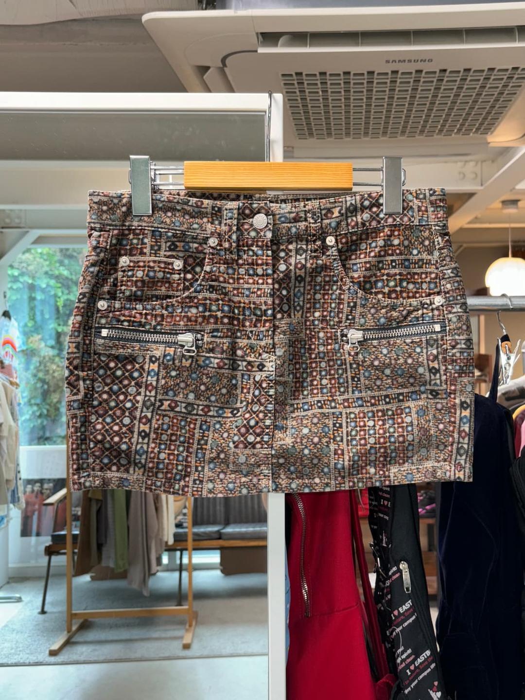 이자벨 마랑 코듀로이 미니 스커트 | 후루츠패밀리