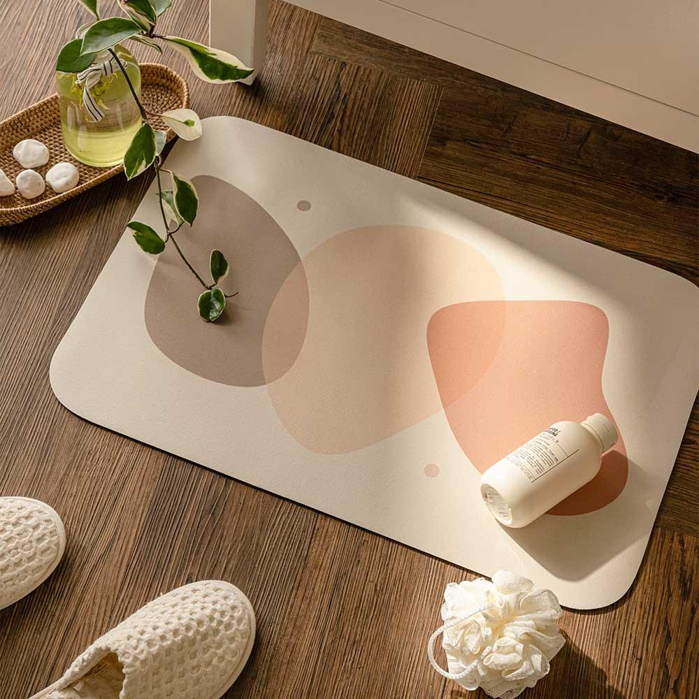 드리울 1초 물기흡수 빨아쓰는 규조토 3세대 미끄럼방지 주방 욕실 발매트 40x60