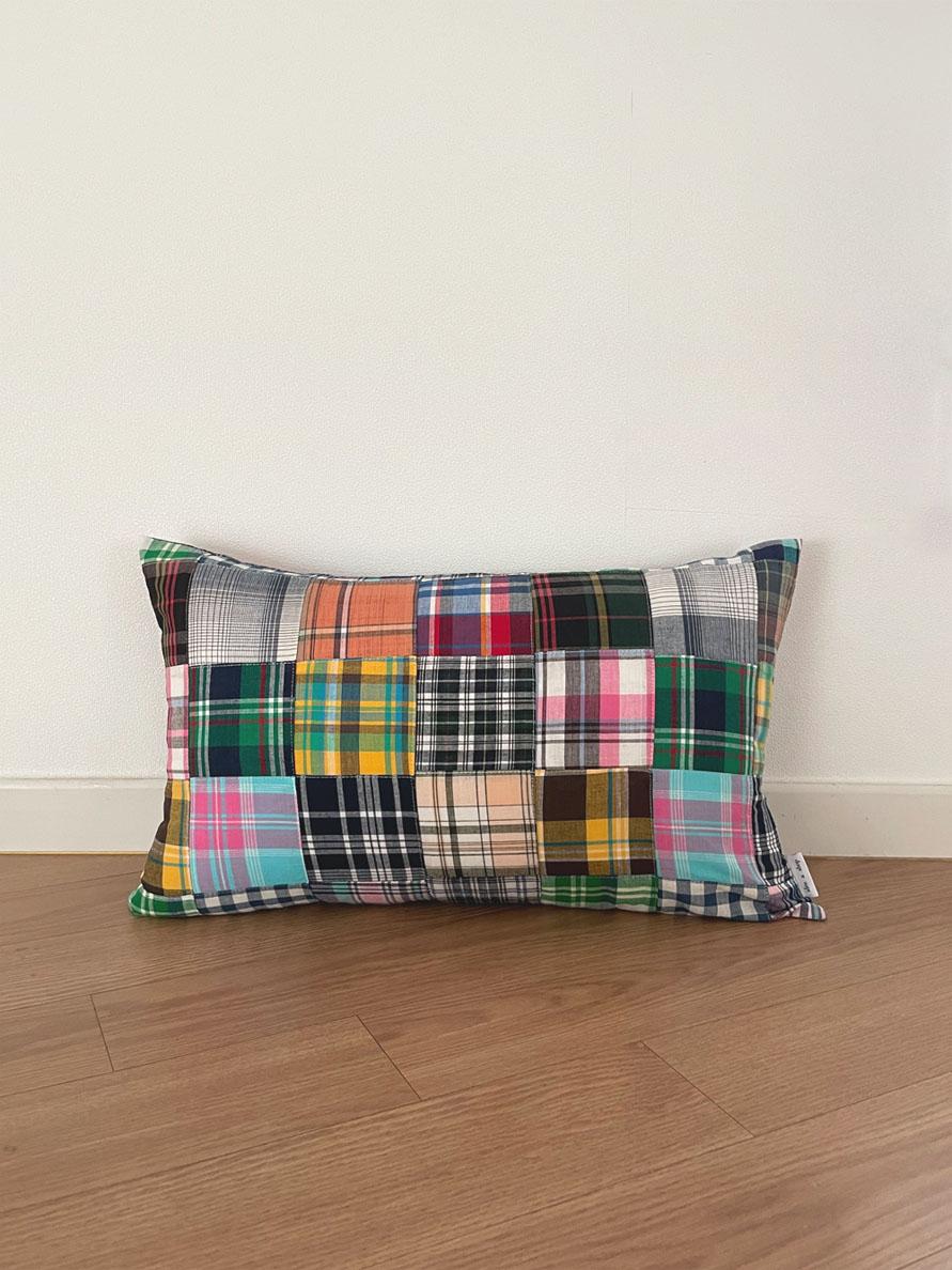 Patchwork Cushion 30x50 (cm) / Yellow