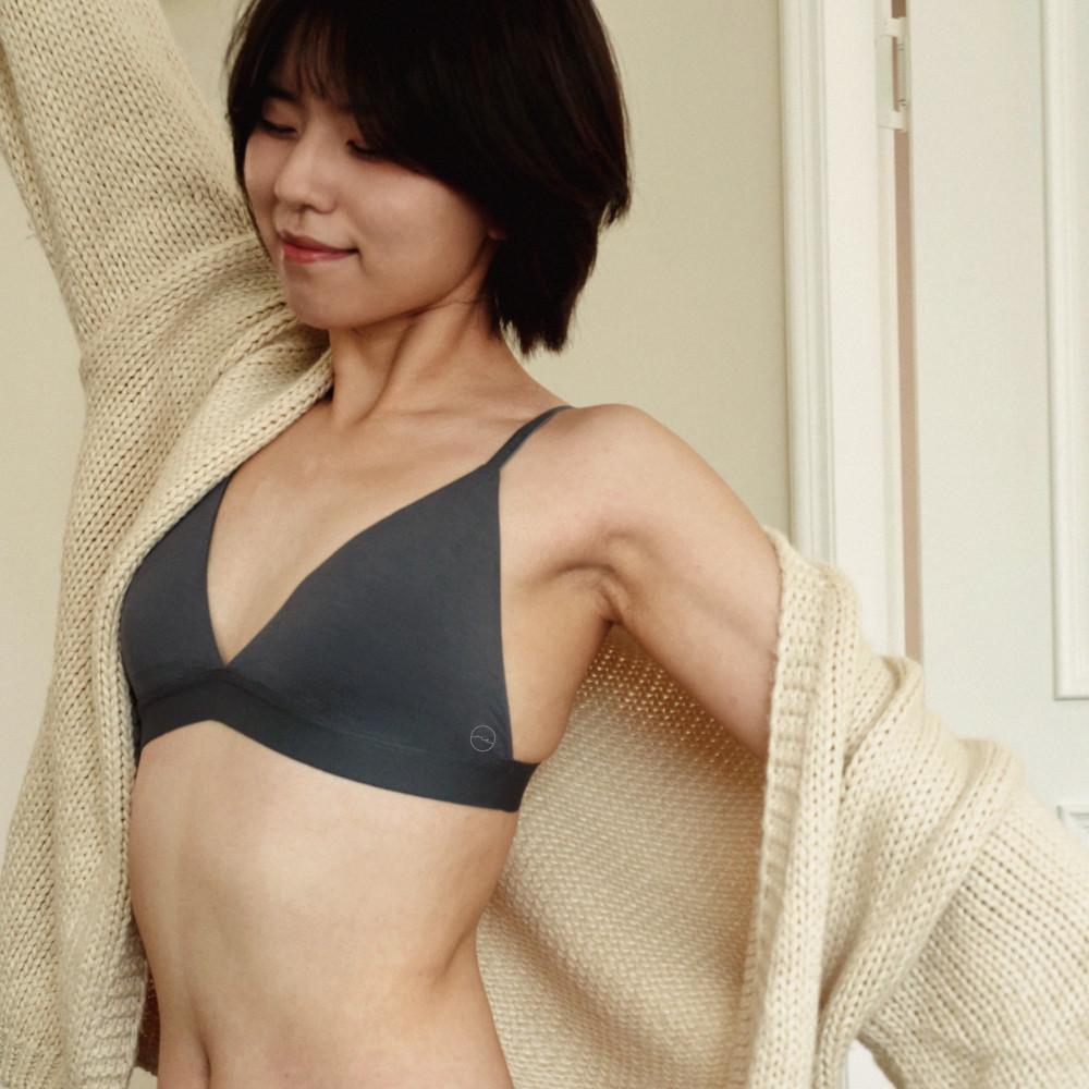 [미언더] 나무브라 여성 노와이어 편한 브라렛