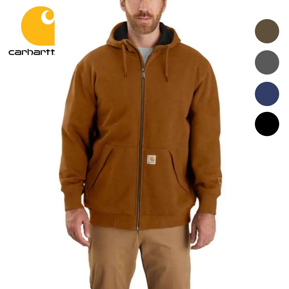 칼하트 레인 디펜더 루즈핏 미드웨잇 써멀 라인 집업 스웻셔츠 점퍼 자켓 재킷 방수 104078 100632 남성 여성