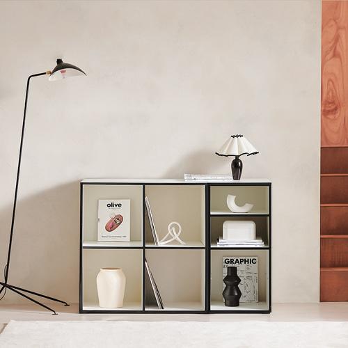 바스포르 뮤트 E0등급 1200set 800선반장+400선반장 높은 거실장