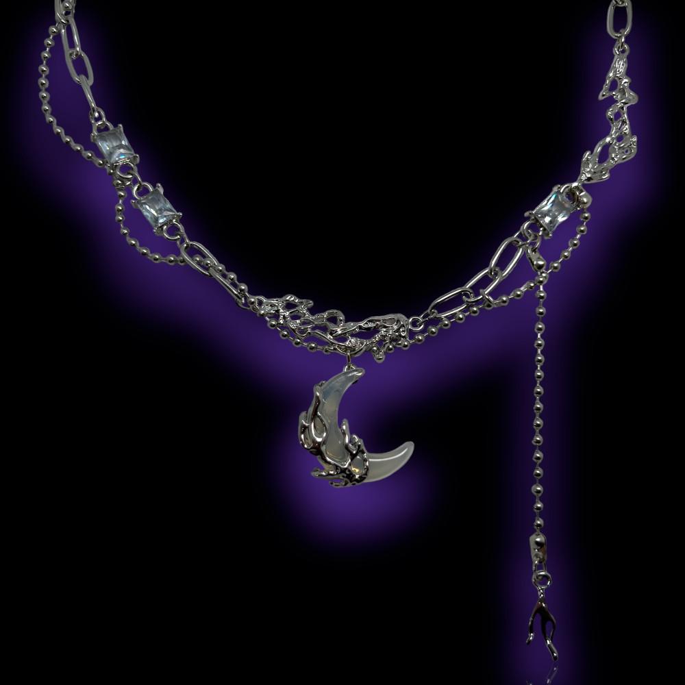 문 체이서 목걸이