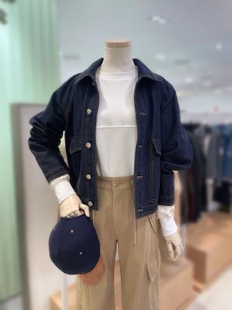 이런 상품 어때요? [시에로]레글런소매 오버핏 데님 자켓(SK1JKF20M)