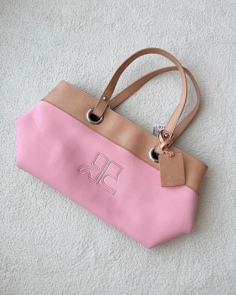 (Deadstock)COURREGES pink shoulder bag
