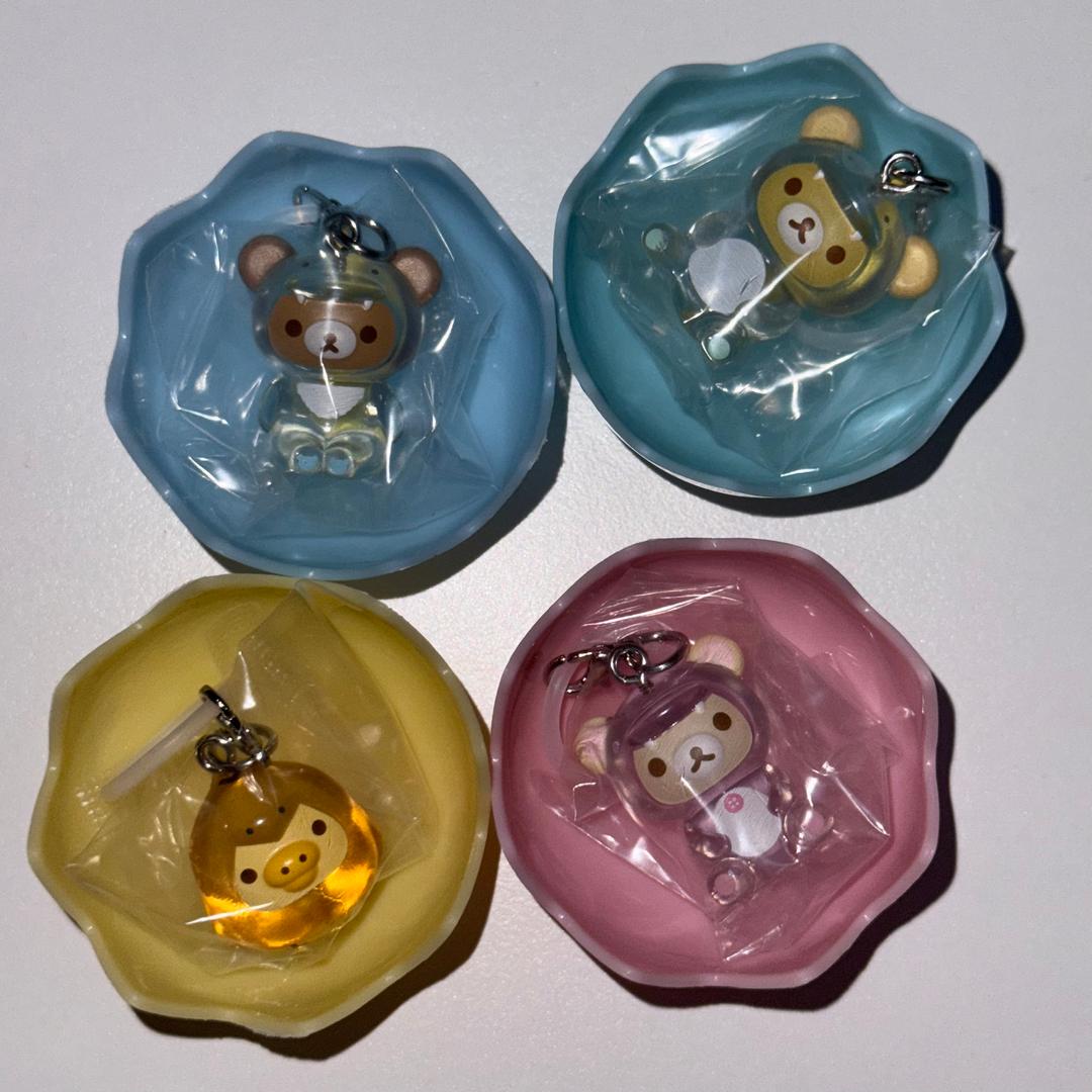 [망키야] 리락쿠마 확정 가챠 공룡 메지루시 피규어 키링