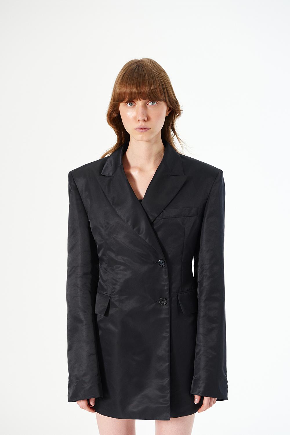 NYLON SLIM WAIST JACKET