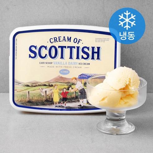 맥키스 이지스쿱 바닐라 데어리 스코티시 아이스크림 (냉동), 2L, 1개 - 컵류 | 쿠팡