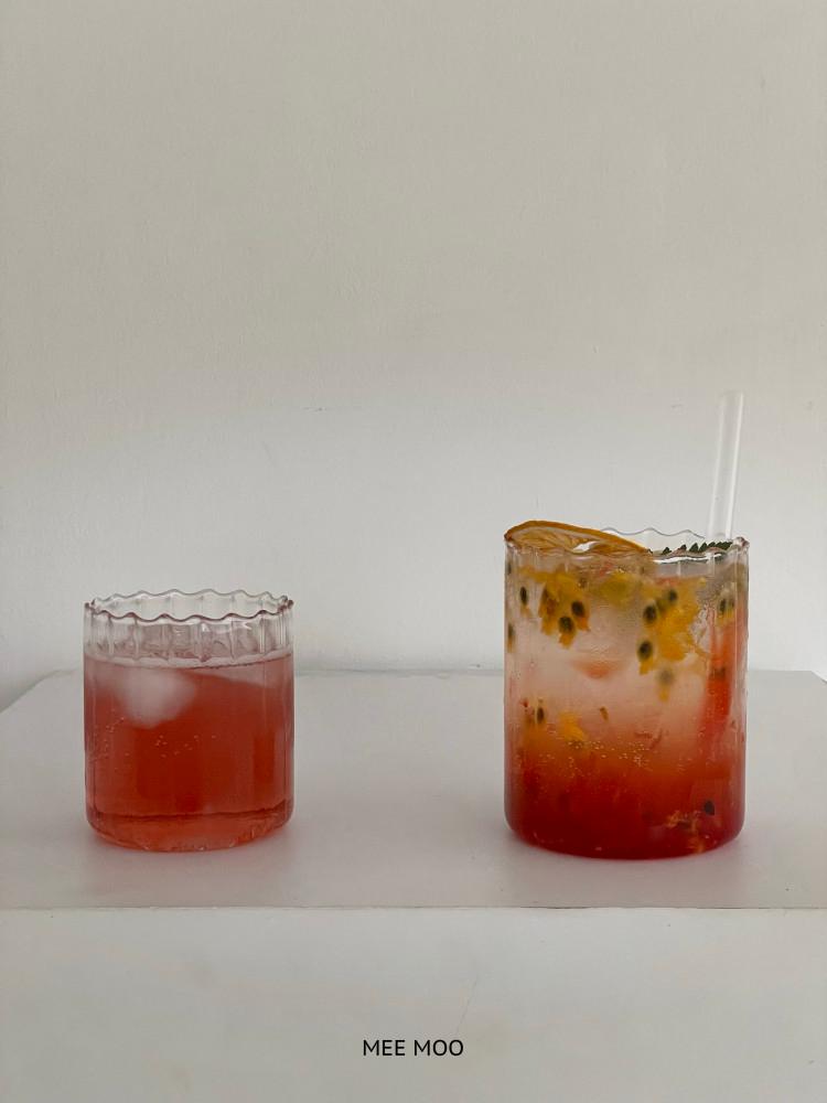 (미무) 실린더 플리츠 텀블러 2size