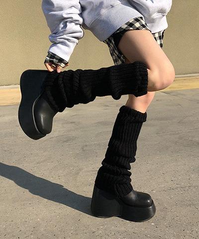 [당일발송] Golgi knit leg warmer / 3color