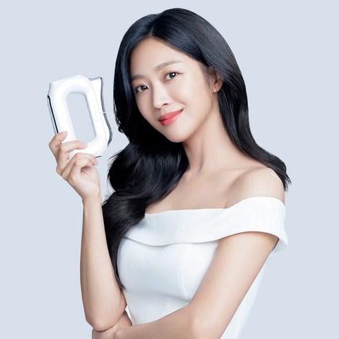 바디앤 슬림핏 EMS 저주파 바디라인 괄사 마사지기(전용 마사지젤 증정), 펄화이트