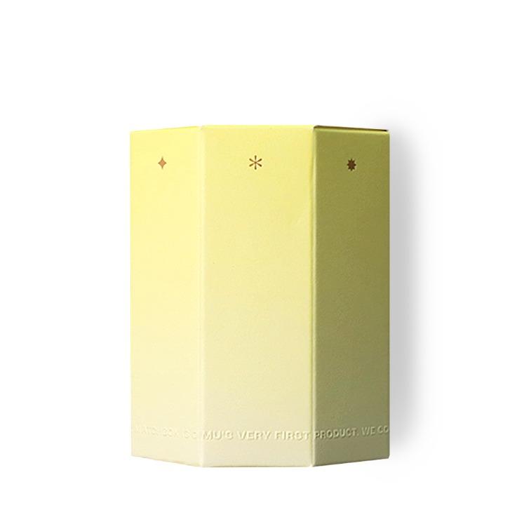 Octagonal matchbox _ 레몬색