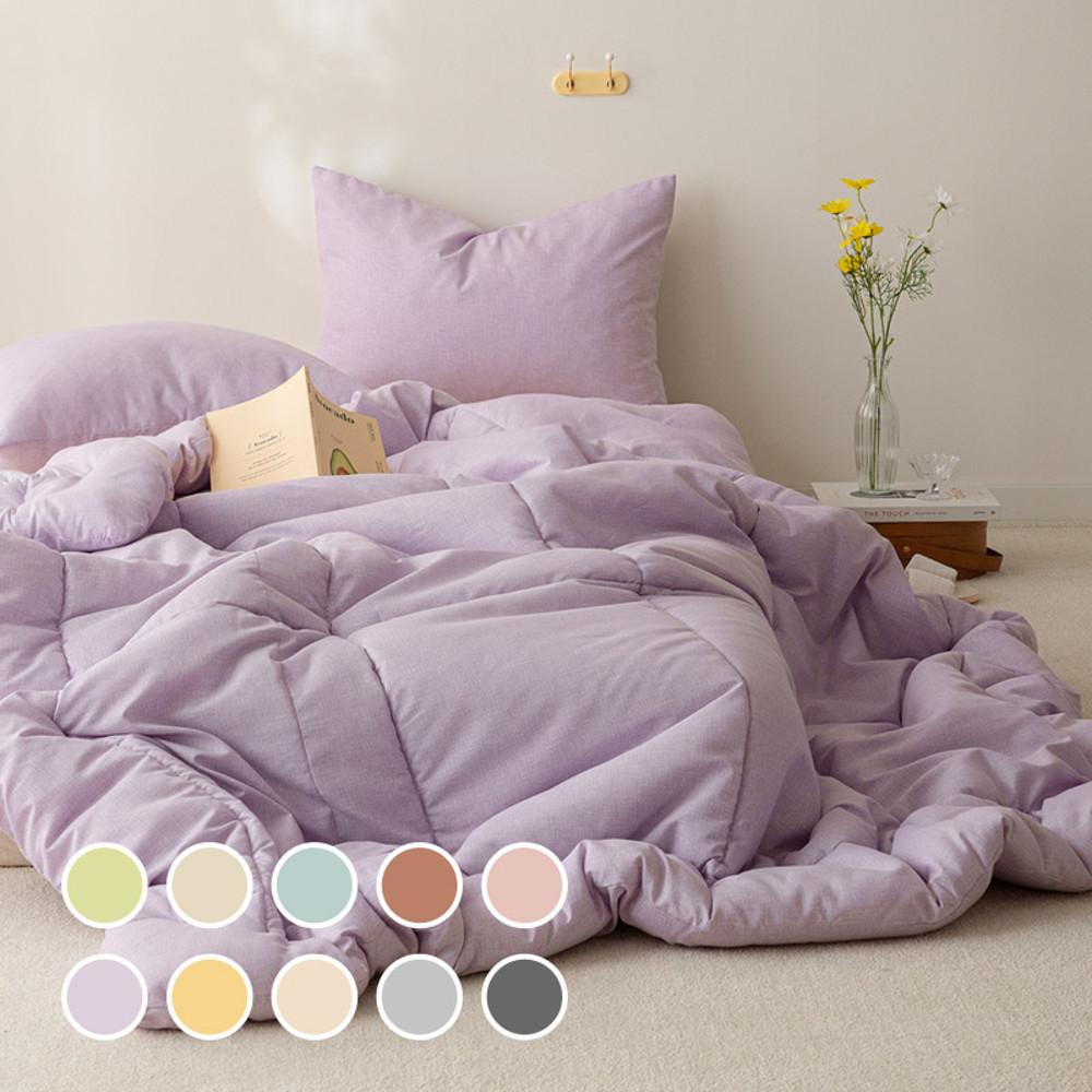 알러지케어 케어프리 먼지없는 항균 워싱 사계절 간절기 차렵이불 S/SS