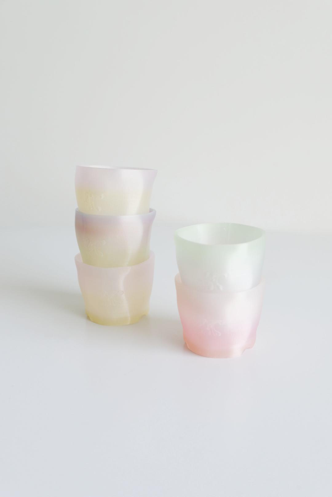 5 TYPE* BABY POT (CLEAR PINK)