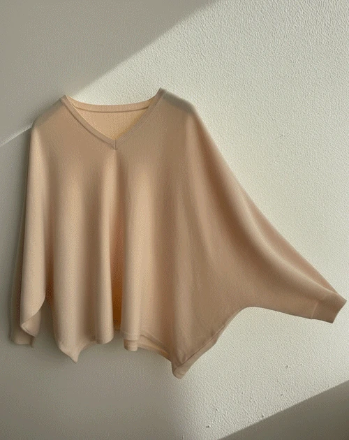 여리 드레이프 니트