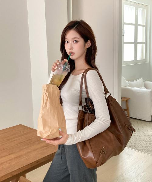 Western Shoulder Bag / Brown