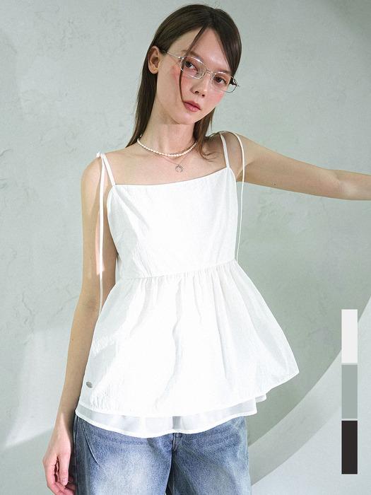 Ribbon Strap Prill Sleeveless - 3COL