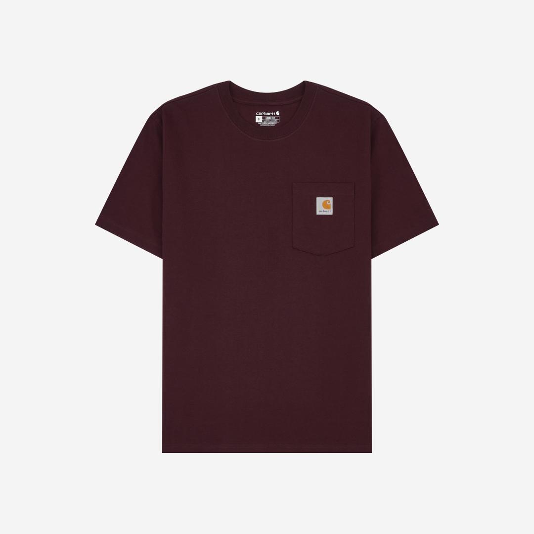 Carhartt Loose Fit Heavyweight Short-Sleeve Pocket Regular T-Shirt Port