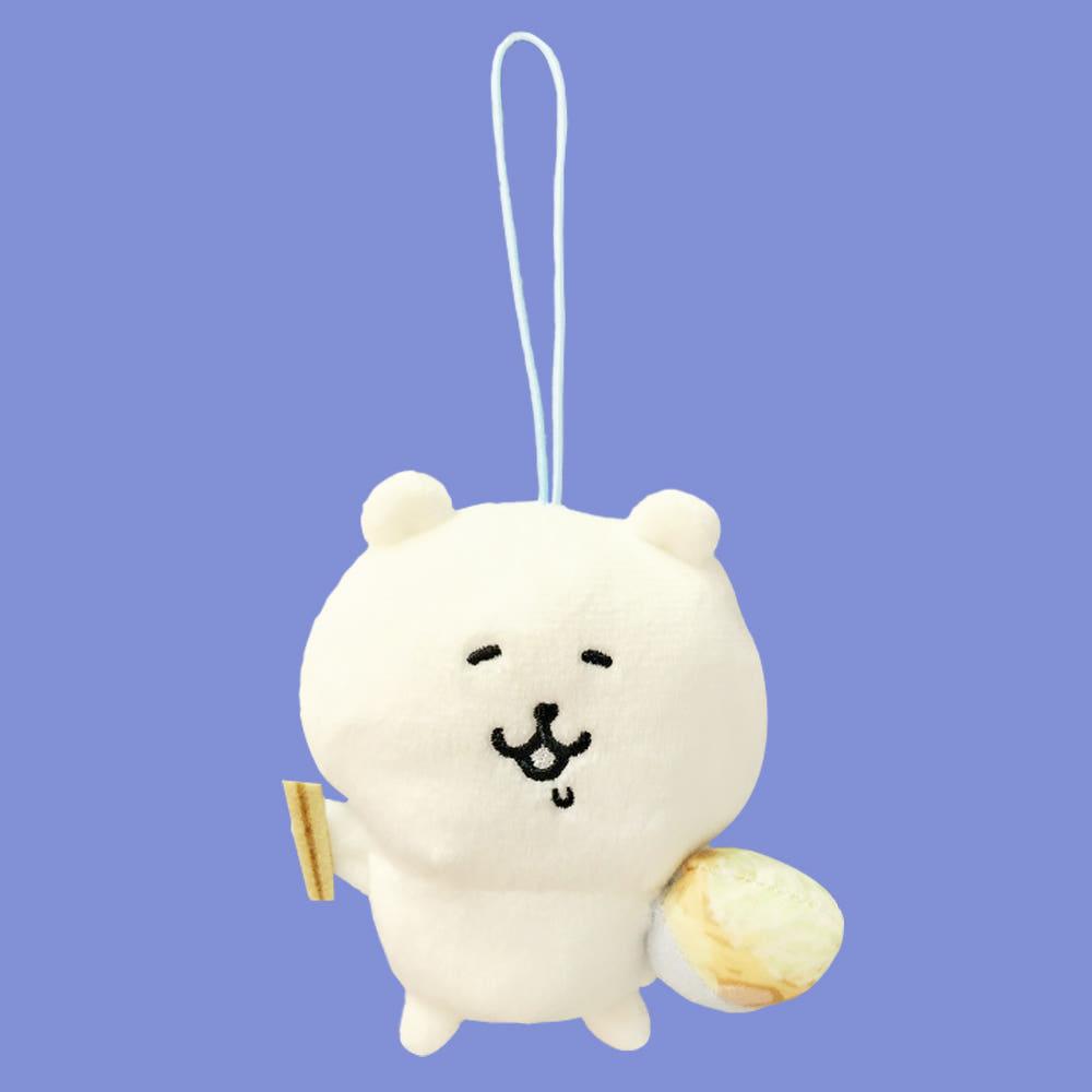나가노 농담곰 먹어볼까 마스코트 라멘 키링 가방고리 담곰 인형 11CM 애착 동물