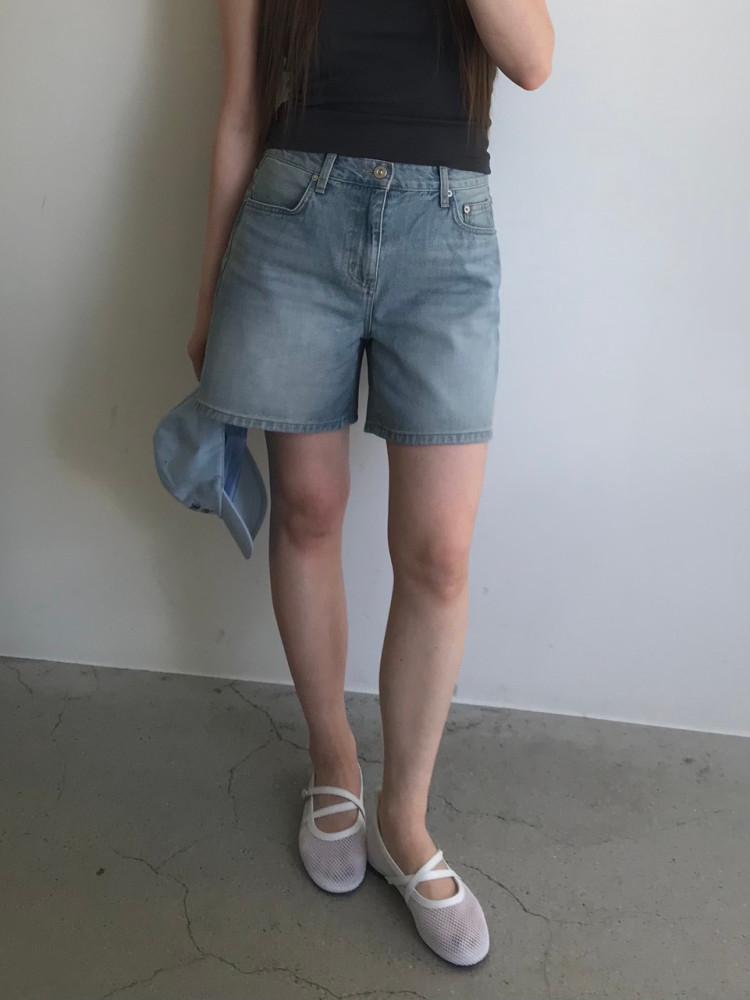 ( 당일배송 ) /모어댄예스터데이 보이트 반바지 팬츠 1color 썸머 데님 청 반바지