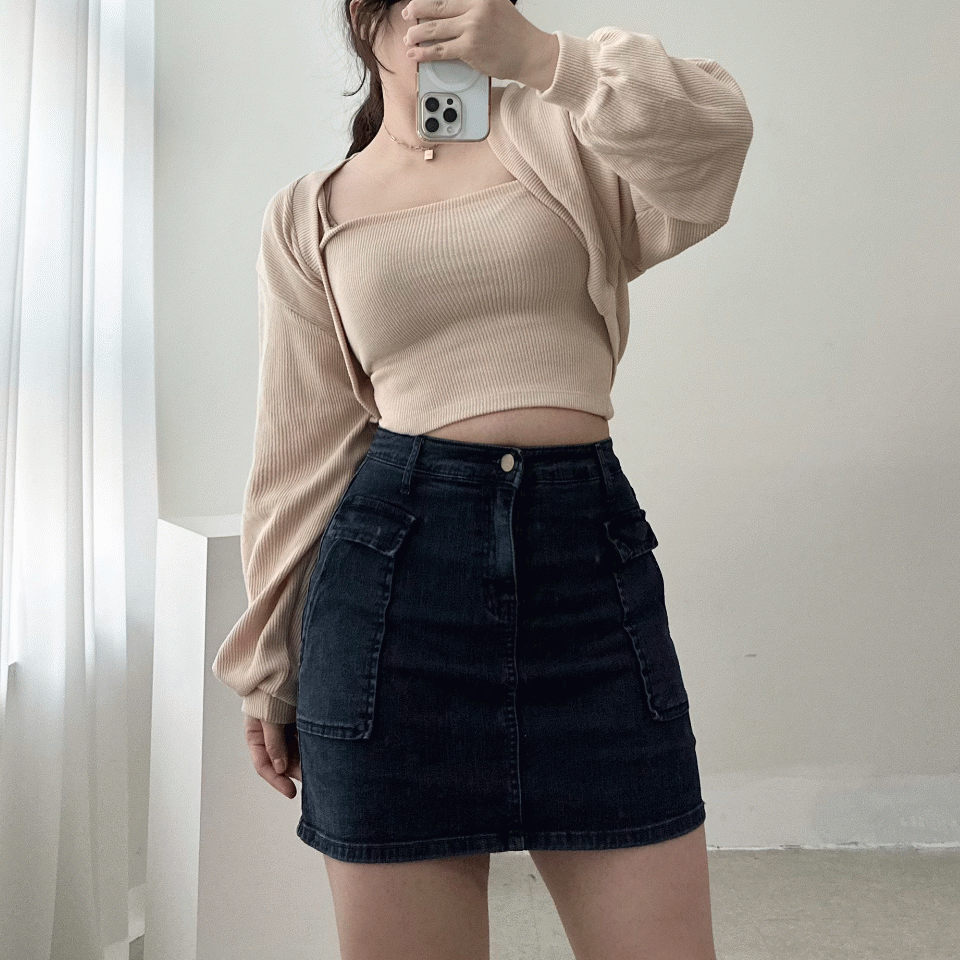 ♥자체제작♥ S~XXL 프리지아 나시+가디건 3color [별도구매]