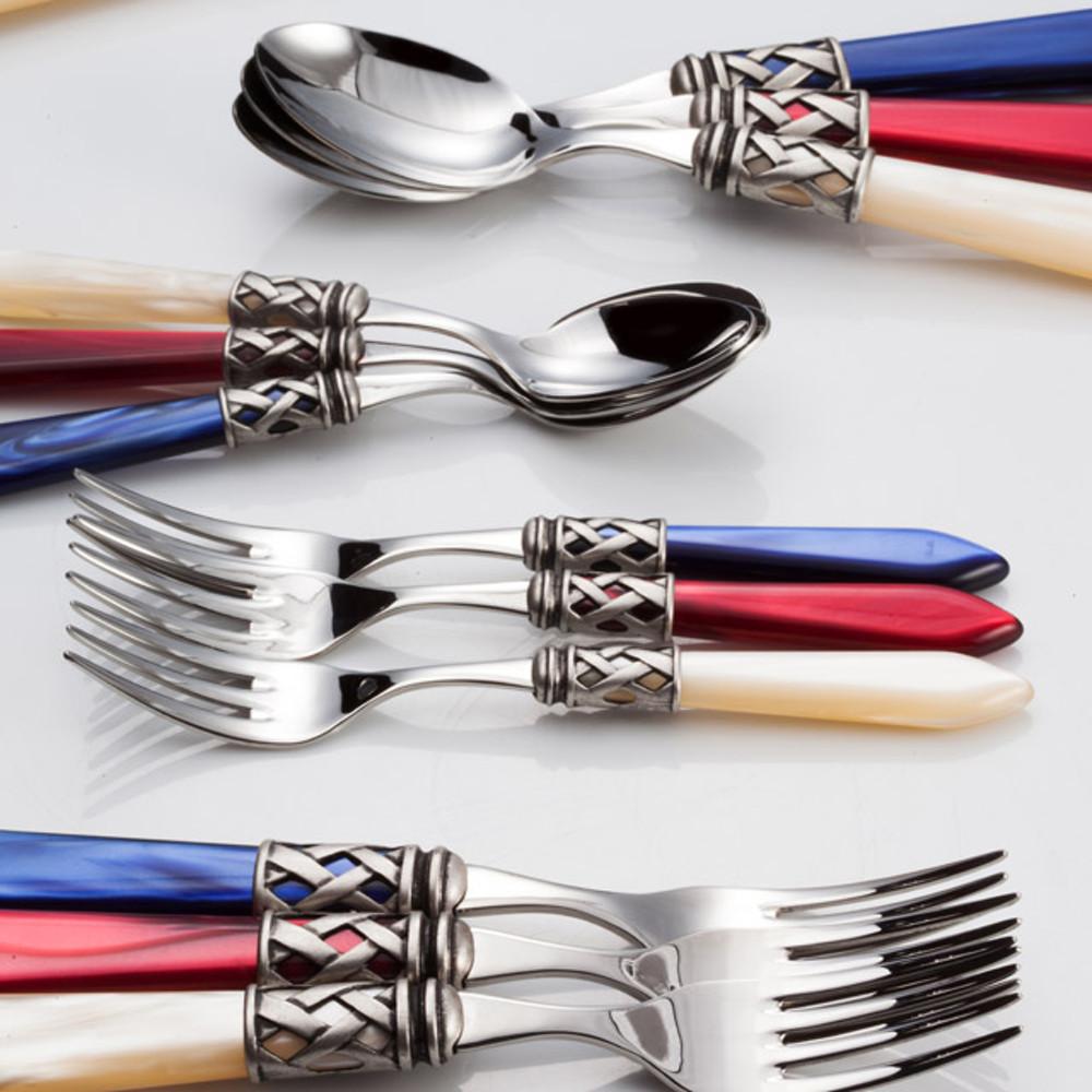 [정품] 이태리 까사부가티 알라딘 컬러 커트러리 케익포크