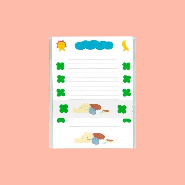[단춤] 행운의 고양이 편지지
