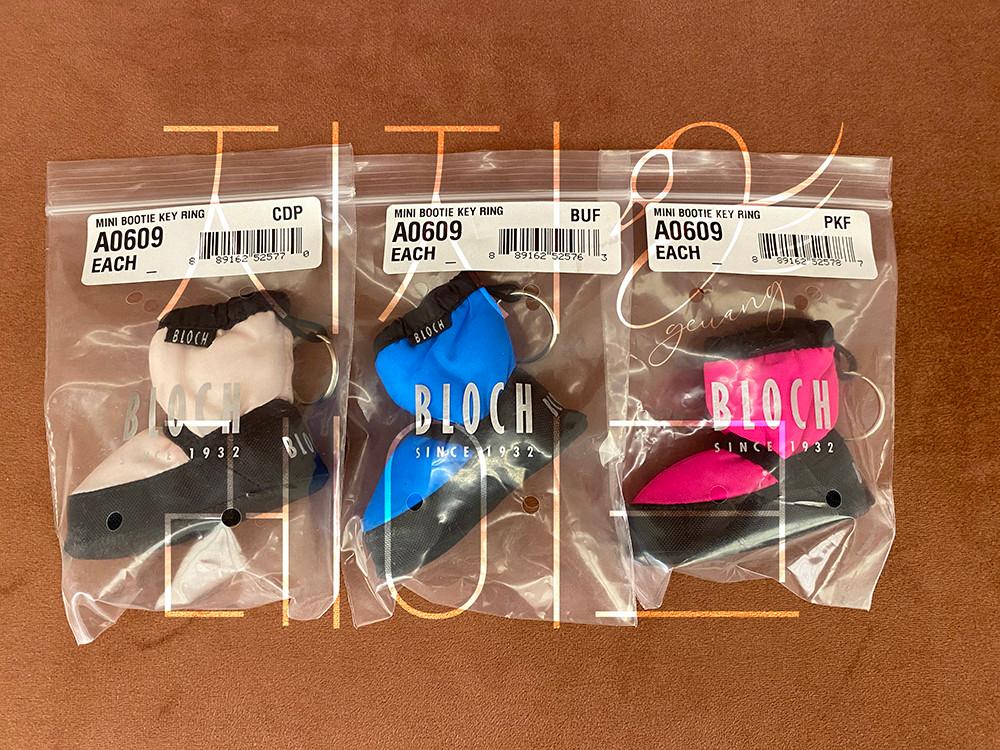 [해외]블락 웜업부츠 키링 Bloch Mini Bootie Key Chain BBK