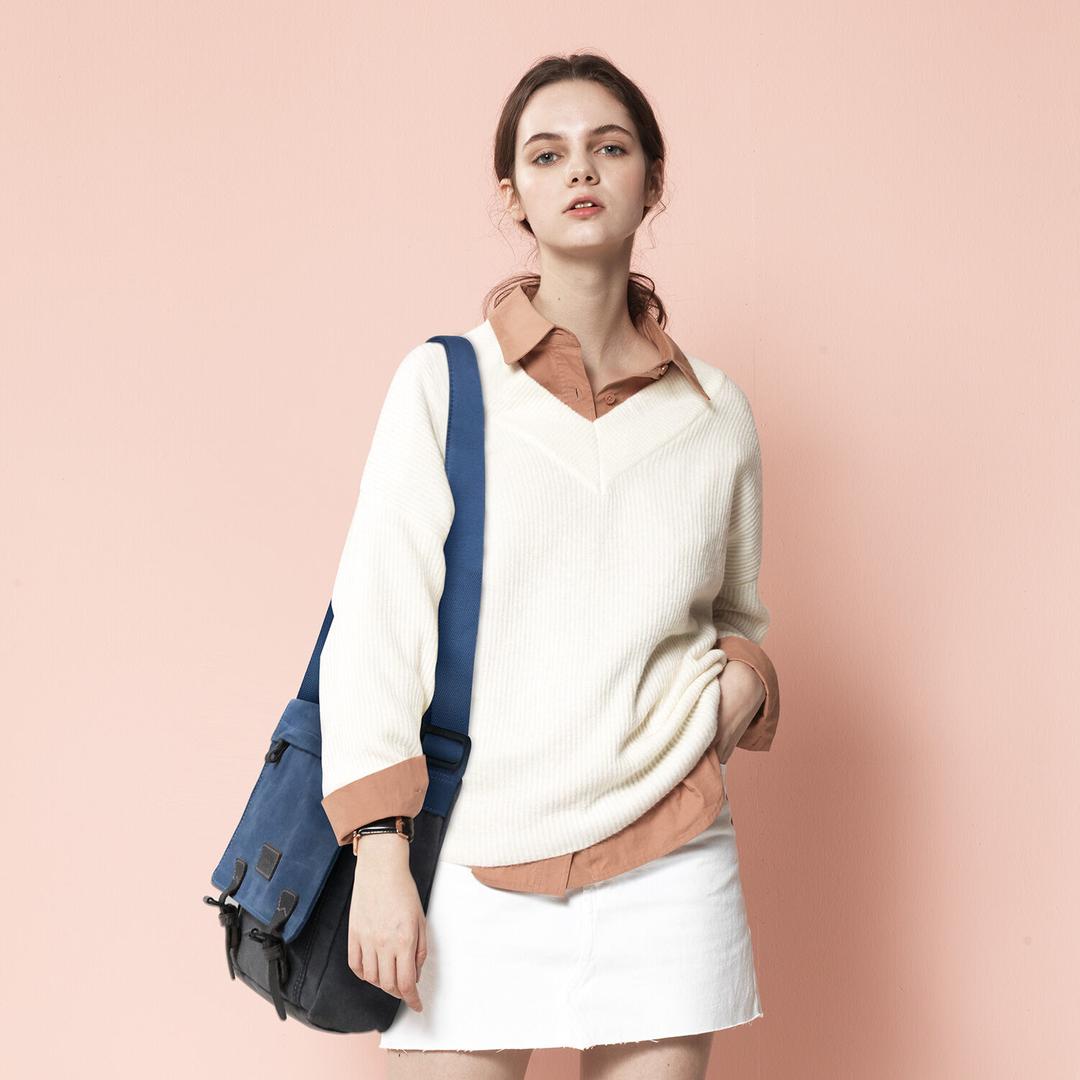 트룹런던 캐주얼 캔버스 가방 크로스백 SWC004A