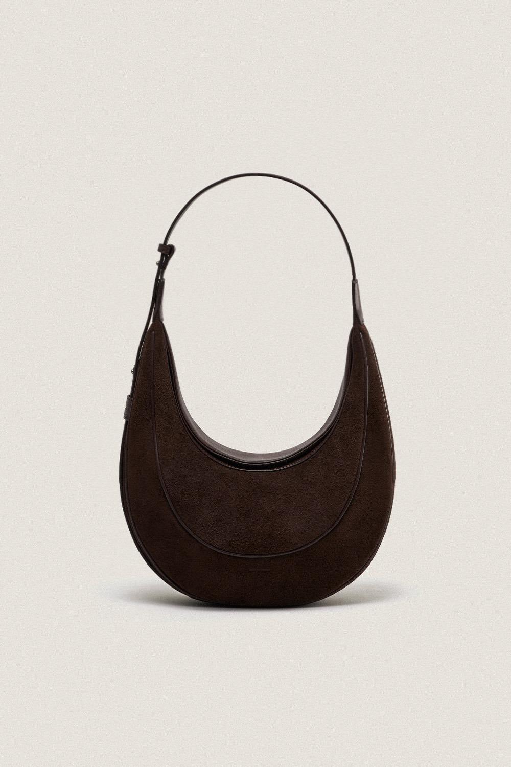 [9/23 예약·순차배송] Ostra Mini Bag - Suede Brown