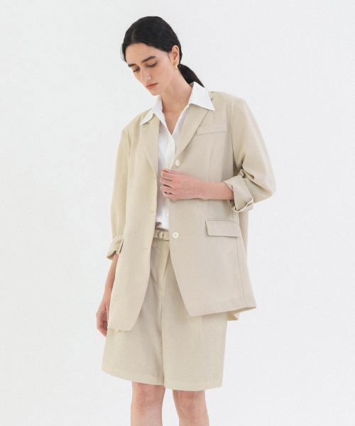 SI 에어리 썸머 셋업_Light beige