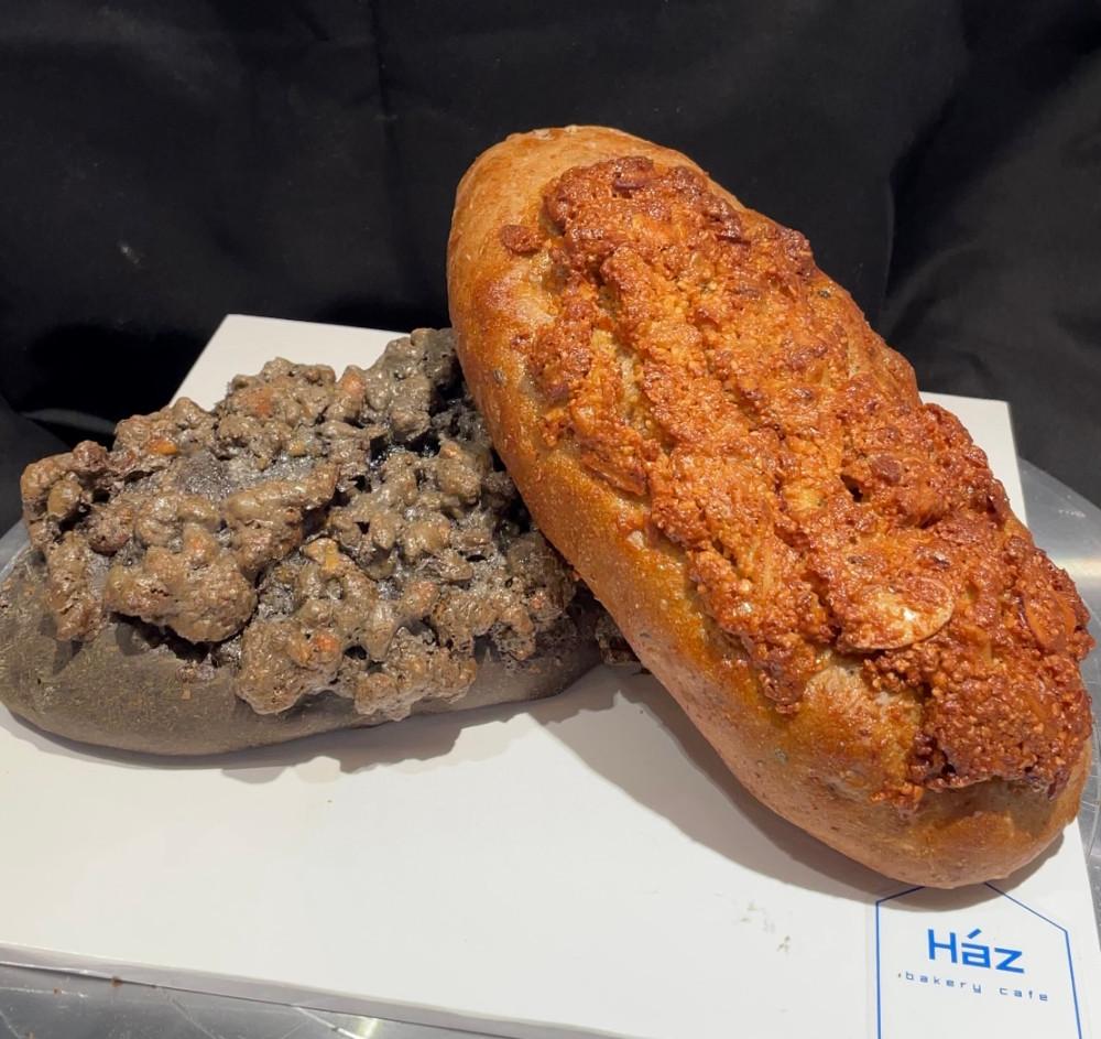 먹물쫀득이 쌀크로칸트 찹쌀떡빵 하츠베이커리 / 생방송투데이 빵집 식사빵 건강빵