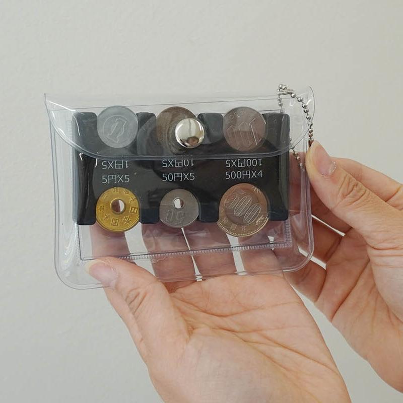 일본 동전 엔화 정리 케이스 2type [여행 꿀팁 아이템 필수품 코인 종류 보관 홀더 지갑]